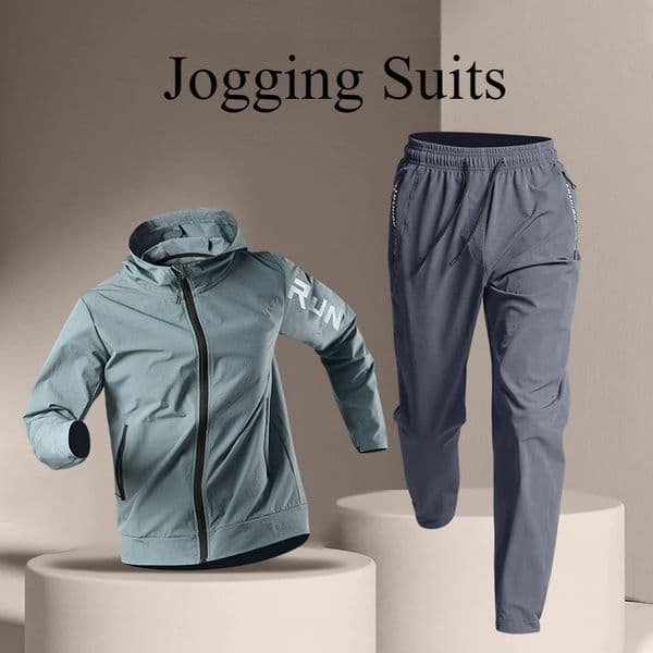 Quick Dry Fitness Set Quick-Dry Loose Fit Outdoor Jacket Morning Runs Spring Mens Sportswear Workout Clothing 250530BJ