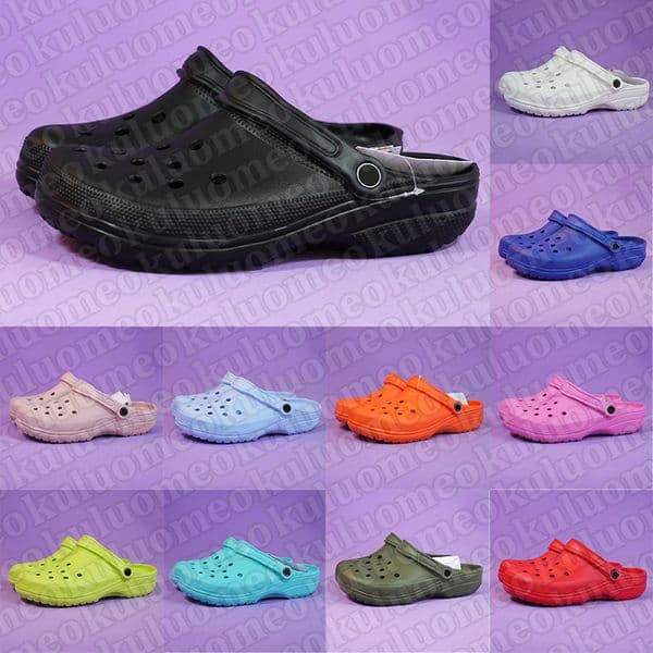 men women designer sandals stylish clogs classic summer slippers outdoor beach travel comfortable sandal daily outfit black white pink durable shoes