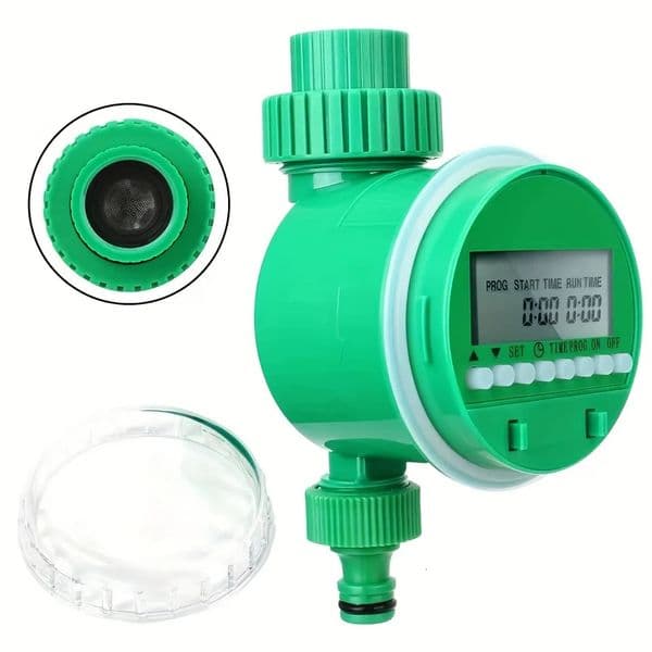LCD Display Electronic Garden Watering Timer Automatic Irrigation Controller Intelligence Watering Control Device 250604wwBJ