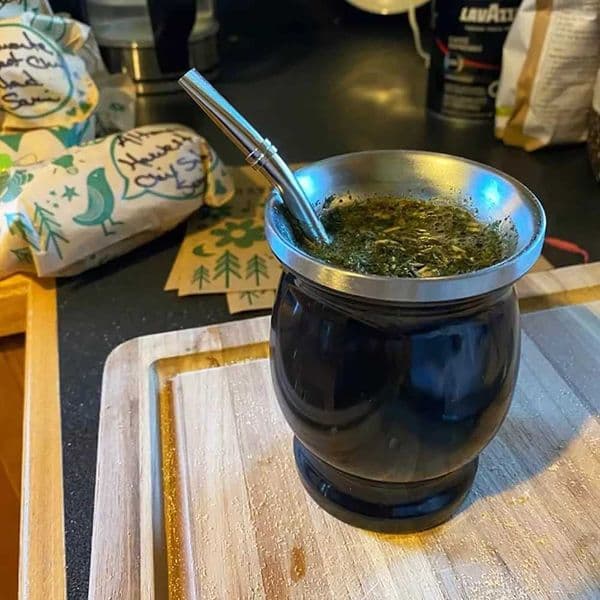 8oz Yerba Mate Gourd Set 304 Stainless Steel Double Wall Argentina Insulated Straw Cup With Bombillas And Cleaning Brush X250605