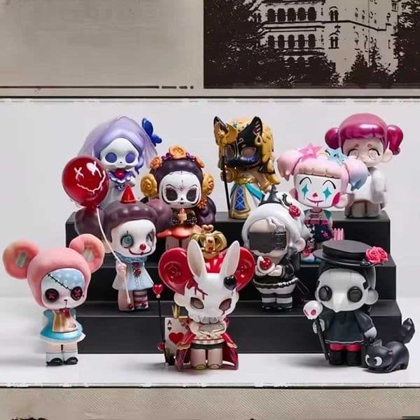 Case IM Not A Villain Series Blind Box Toys Cute Action Figure Surprise Mystery Box Collection Model Doll Desk Easter Gift ToysXJ250605