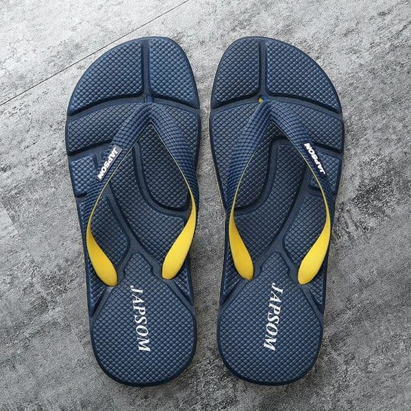 Fashion Blue Massage Slippers Men Flip Flops Sale Big Size 48 Casual Slides Men Non Slip Beach Slippers For Men chanclas hombre 250605
