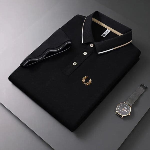 redpshirt Men's Polos High Quality Embroidered Polo Shirt 2025 Summer T-shirt Fashion Top Trend Casual Business a1 7b