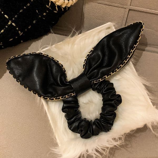 Letter Bow Hair Rubber Bands Designer Jewelry Barrettes Fashion Hair Rubber Bands Pony Tails Holder Hair Accessories