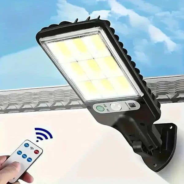 4 pcs Solar Outdoor LED Wall Light with Human Body Waterproof Induction for Garden Terrace Garage Courtyard and Street Lighting X2506071
