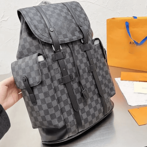 LUXURY Designer2025 women fashion designer Men travel classic printed canvas match shoulder strap clamshell school bag backpack