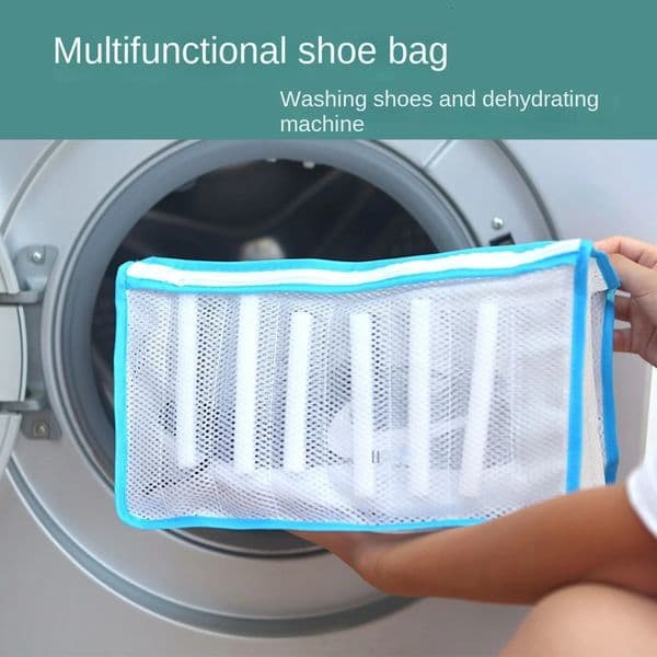 Large Capacity Shoes Washing Bag Convenient Shoe Washing Tool Durable Laundry Bag Easy-clean Laundry Mesh Net Shoe Organizer 250609