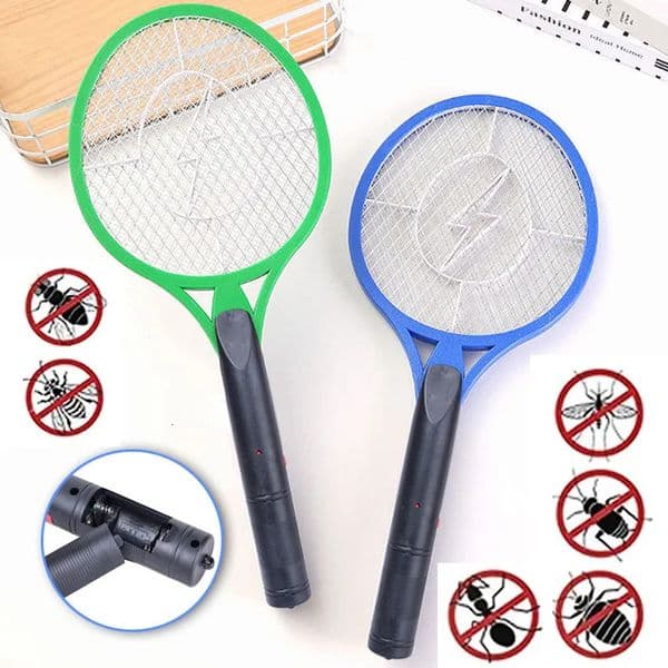 Battery Power Mosquitos Killer Electric Mosquito Repeller Portable Killer Insects Swatter Racket for Home Accessories Tools 2024 250606
