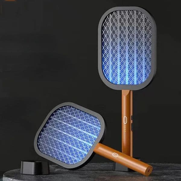 Mosquito Killer Light Electric Mosquito Swatter Two-in-One USB Lithium Battery Base Charging Fly Swatter Mosquito Swatter 250606