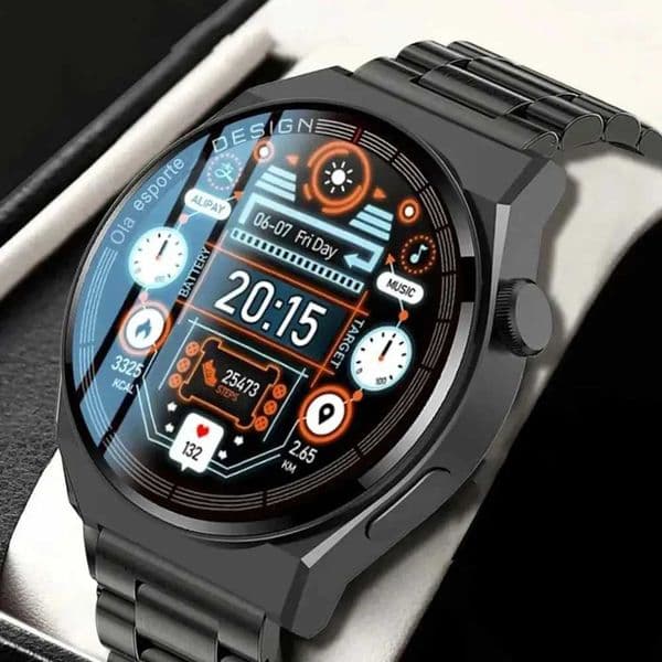 GT5 PRO Smart Watch Men Watch 5 Pro AMOLED HD Screen wireless connections Call GPS Tracker NFC Heart Rate Waterproof SmartWatches 2024 New X250609