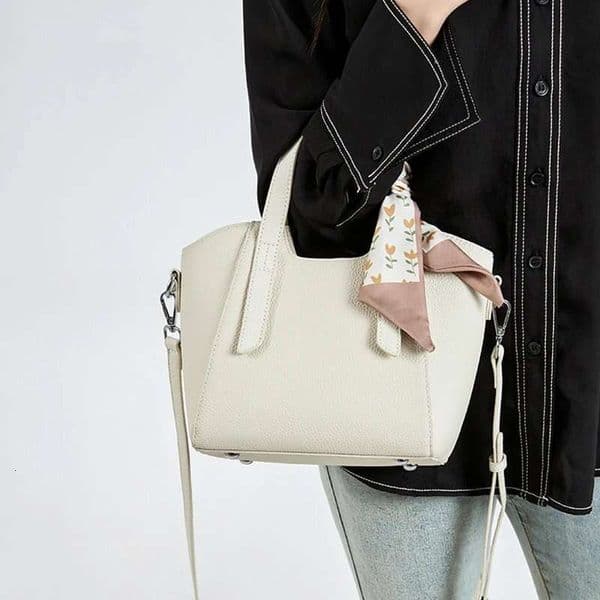 Designer Bags 2025 Woman Cowhide Genuine Leather Commuter Women's Handbag Fashion Designer Tote Female Shoulder Crossbody Bag For Ladies Luxury Bag