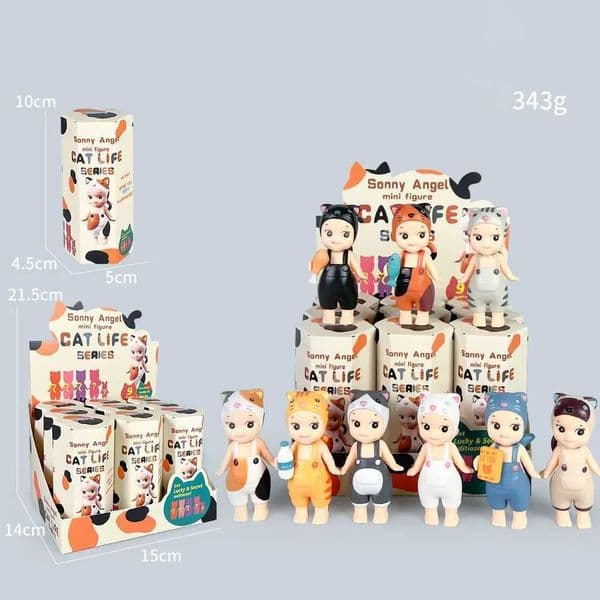 2026 New Angel Blind Box Series Figures Toys Ornaments Dolls For Fans Children Christmas Gifts Cats Life Action Toys Z260525