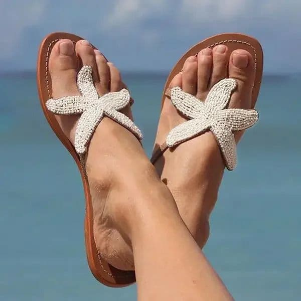 Summer flat flip-flops 40-43 casual womens outdoor fashion slippers beach holder fashion shoes woman slippers 250609