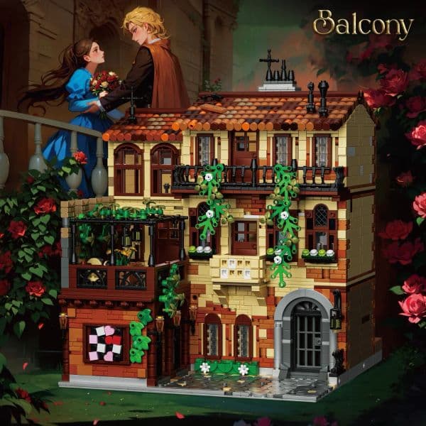 2026 New 3800Pcs Classic Musical Theater Balcony Scene Building Blocks Architecture Model Bricks Desktop Decoration Kids DIY Toys Gifts Toys