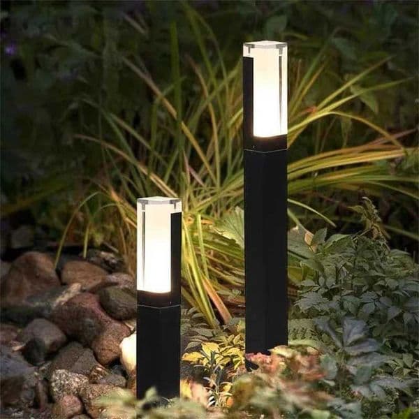 Acrylic Lawn Light Outdoor Waterproof IP65 10W LED Lighting New Aluminum Column Garden Path Garden Landscape Light AC85-265V Z250610