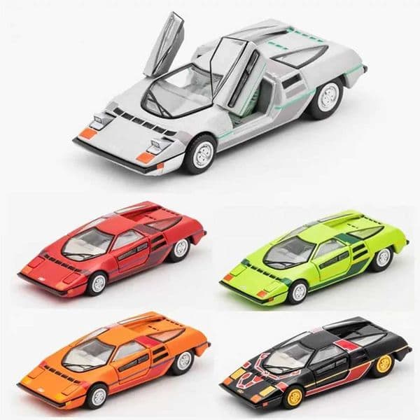 DCT 1/64 DOME-0 Sports Car Model Car Vintage Super Vehicle Diecast Car Collection Toy Station Vehicle Z250611