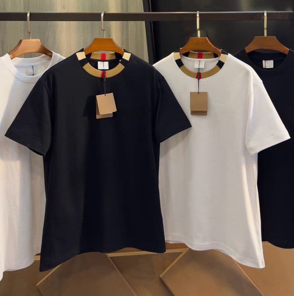 High quality designer luxury classic style designer summer fashion men's top designer luxury cotton T-shirt short designer luxury sleeved clothing European size