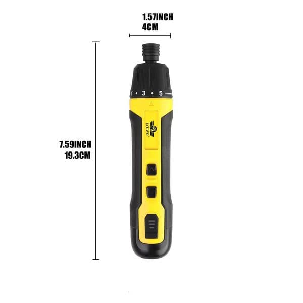 Adjustable 6Speed Screwdriver USB Mini Charging1300mah Drill Multifunctional Disassembly And Repair Electric Tool