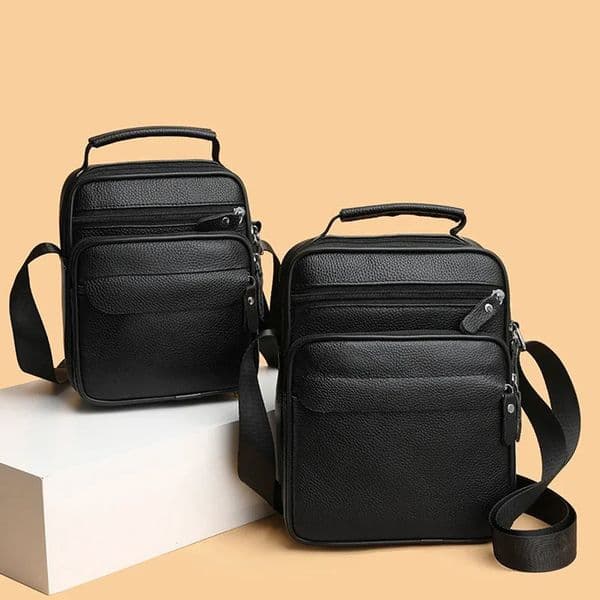 est Boy Messager Men Bags For Work Business Leisure Crossbody Adjustable Shoulder Strap Multi-function Big Space Large Pocket 250609BJ
