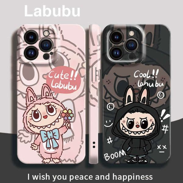 Couple Compatible Apple 16 Pro Max Movie iPhone 14, Accessories, Labubu Phone Case