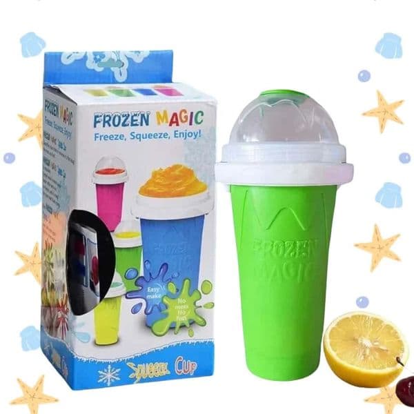 Pinch Cup - Pinch to Freeze Ice Cup Internet Famous Cooling Cup Summer Smoothie Cup Home Shake Smoothie Cup 250609