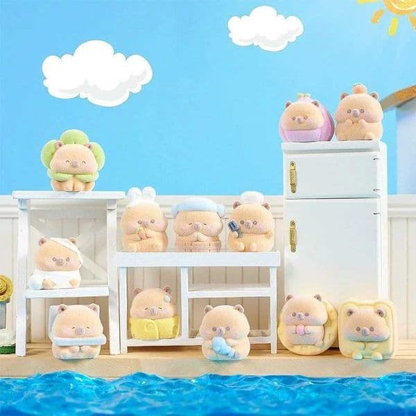 Free Shipping Cute Capybara Box Animal Kapibara Action Figure Toy Mini Blind Bag Pendant Decoration Children Birthday Gift Random 1Pcs