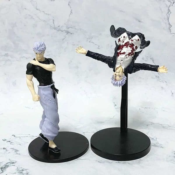 17.5-19cm Jujutsu Kaisen Anime Figure AWAKENING Satoru Gojo PVC Collectiable Model Toys Kids Children Birthday Christmas Gifts