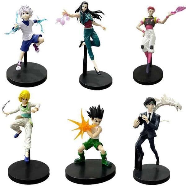 15 23cm x Hunter Chrollo Lucilfer Anime Hisoka YELLMI Action Figure Kurapika Figurine Adult Collectible Model Toys