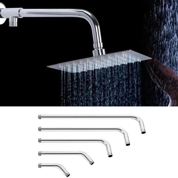 Tube Extender Shower Head Pipe Bathroom Replacement Accessories Lightweighted Design Polished Plating Brand New X250612