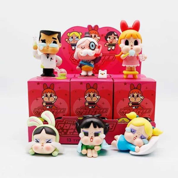 Bubble Mart CRYBABY Flying Girl Police Series Crying Baby New Ornament Cute Toy Handmade Blind Box M260302 Y260516