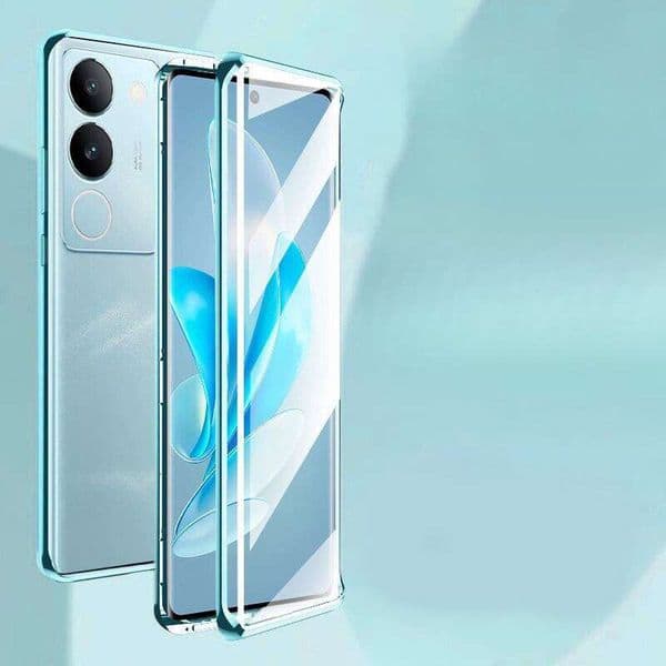 Compatible with S17 Phone Case Magneto Anti-drop Double-sided V29 Magnetic S16 Pro Transparent Y27s Protective Cover