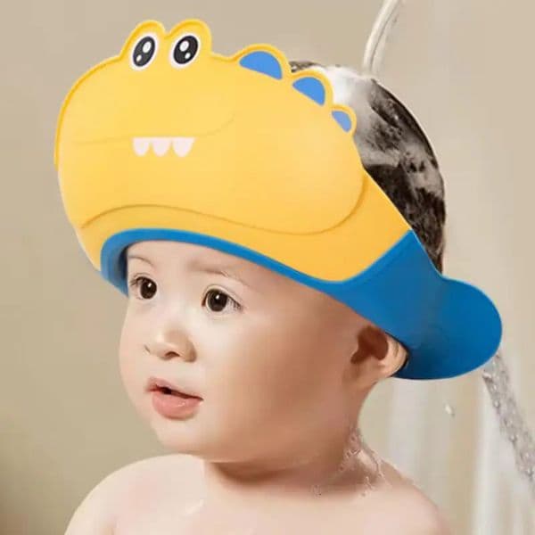 Baby Hair Washing Caps Children Water Blocking Cap Hat For Ears Eyes Protection Child Bathing 250612