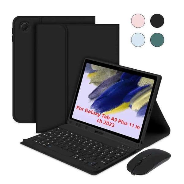 Case Keyboard for Galaxy Tab A9 Plus / A9+ 11inch 2023 Mouse Detachable Magnetic Keyboard Slim Case With S Pen Holder X250614