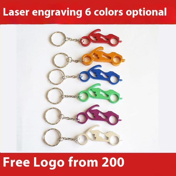 Adult simple fashion welfare gift can logo beer bottle opener creative aluminium alloy bottle opener