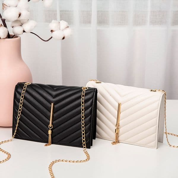 Leather Retro Candy Color Mini Large Chain Zipper Outdoor Leisure Party Adjustable Strap Multiple Compartments Textured Crossbody Bag Free Delivery Tote Bag