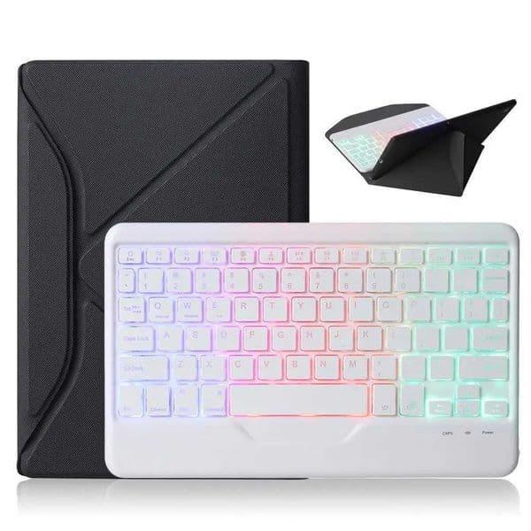 for TAB A8 SM X205/X200 Tablet Keyboard Case BT compatible Keypad Case Detachable Touchpad Full Protective Case X250614