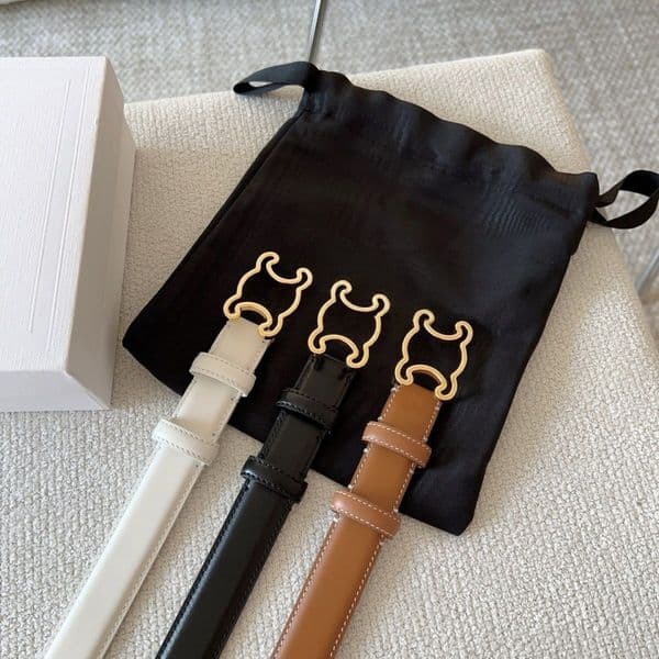 Designer belt Belts for Women Designer Belt Cintura Womens Formal Smooth Buckle Woman Narrow Genuine Leather Golden Bronze Cowhide Design Thin Optional w L260430