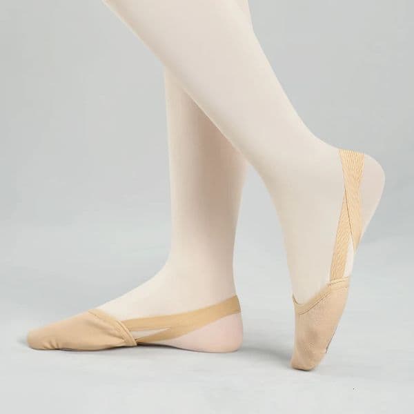 Girls Ballet Shoes Soft Soled Elastic Half Shoes Ballroom Artistic Gym Shoes Kids Women Rhythmic Gymnastics Elastic Dance Shoes 250613