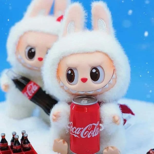New Cartoon Labubu Resin Plush Blind Box Pendant Backpack Accessories Desktop Cute Decoration Childrens Surprise Birthday Gift