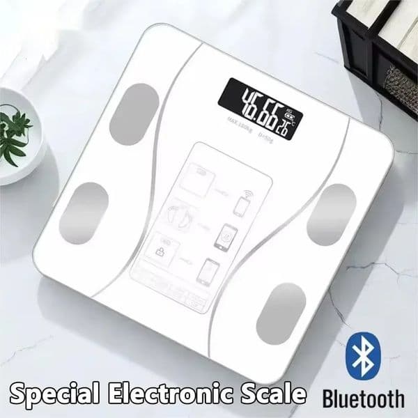 Weight Smart App Synchronized Fat Bathroom Digital Scale Bluetooth Body Fat Scale Body Composition Analyzer 250609