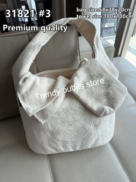 (Preminum Quality) Towel Tote bag beach Towel Handbags Crossybody Bags Passport Fashion Desigin Luxury Designer