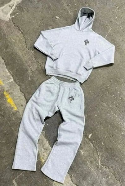High Street Goth trend mens clothing suit Fashion streetwear retro sportswear American punk hiphop casual loose couple suit 250612