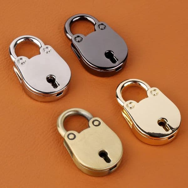 10pcs Cat Shape Metal Padlock Small Luggage Box Lock with Key for Women Bag Suitcase Accessories to make bags 250616BJ