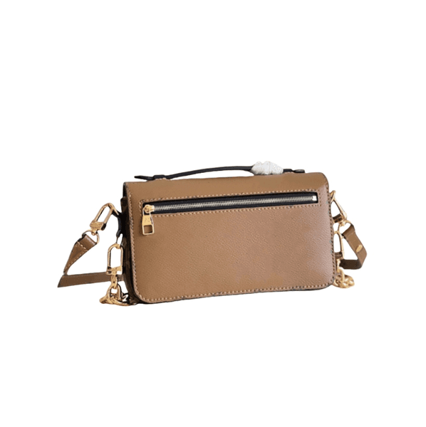 5A Top quality designer Woman handbag shoulder bag purse clutch with chain flowers letters lady girls stylish 21.5*13.5*6cm
