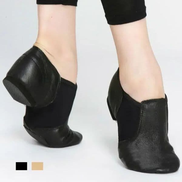 Genuine Leather Jazz Dance Shoes Children Shoes For Men And Women Salsa Dance Shoes Neo arch slip on Jazz shoes Ballet Belly 250613