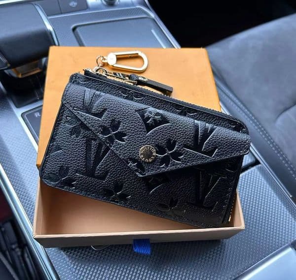 Designer wallet card holder RECTO VERSO Designer leather Fashion Womens Mini Zippy Organizer Wallet Coin Purse bag Belt Charm Key Pouch M69431
