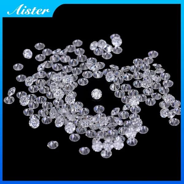 Loose s Stones Lab Grown Diamond Wholesale 0.8mm-3.0mm Moissanita Gems for Jewelry 250617