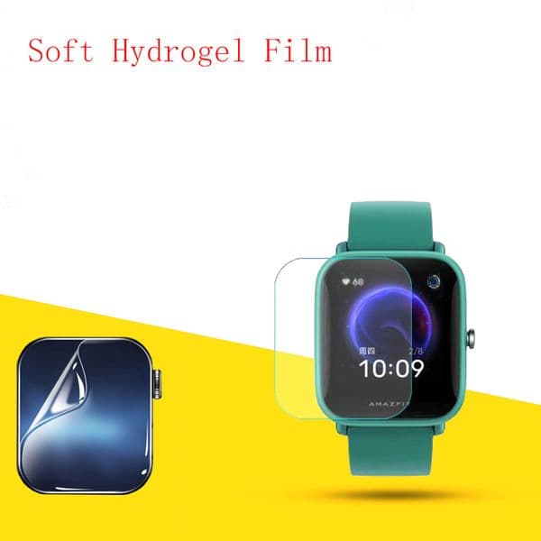Soft Hydrogel Film Clear HD Transparent Protector Protective Guard Smart watch for Watch Amazfit Pop/BIP U/POP PRO/GTS2 mini 10pcs/lot