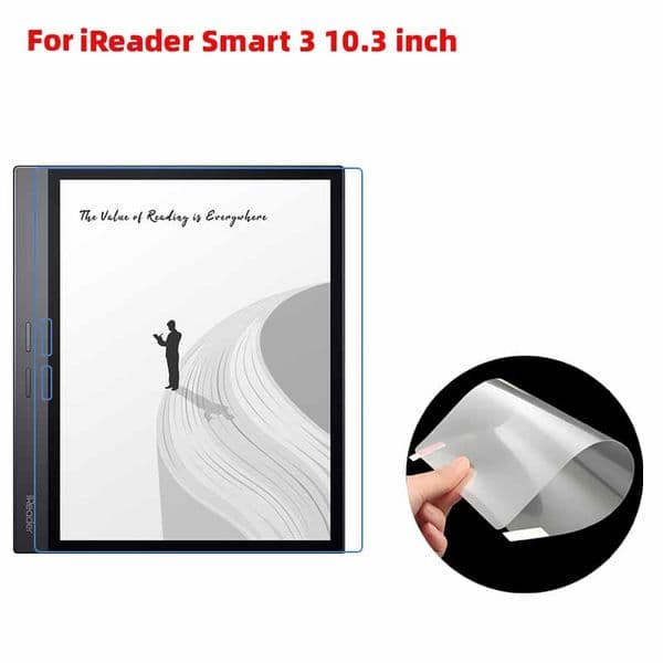Soft Clear/matte Anti-glare Plastic PET film E-book reader screen protector Guard for iReader Smart 3 10.3 inch 5pcs/lot