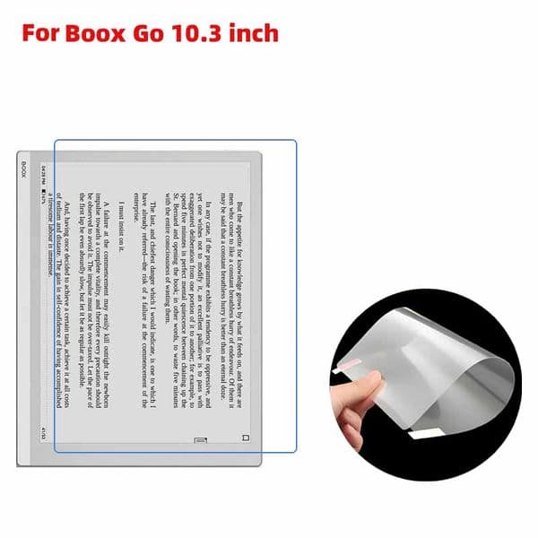 Soft Clear/matte Anti-glare Plastic PET film E-book reader screen protector Guard for Boox Go 10.3 inch 5pcs/lot